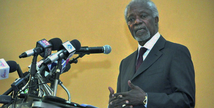 Let’s work towards credible elections — Kofi Annan